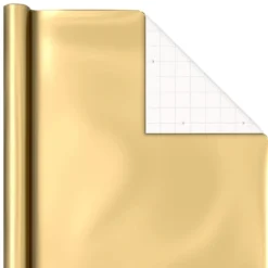 Hallmark Red, Green, Gold Foil 3-Pack Christmas Wrapping Paper, 60 Sq. Ft. -Gift Wrap Store RedGreenGold Foil 3Pack Christmas Wrapping Paper 5JXW1067 05