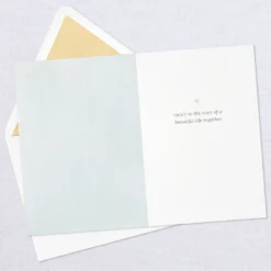 Hallmark Happily Ever After Quilled Paper Handmade Wedding Card -Gift Wrap Store Script Letters Quilled Paper Handmade Wedding Card 1299LAD9615 03