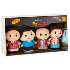 Hallmark Itty Bittys® Seinfeld Collector Set Plush, Set Of 4 -Gift Wrap Store Set of 4 Seinfeld Plush itty bittys 1KDD2083 03