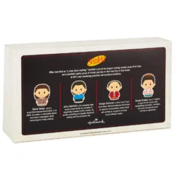 Hallmark Itty Bittys® Seinfeld Collector Set Plush, Set Of 4 -Gift Wrap Store Set of 4 Seinfeld Plush itty bittys 1KDD2083 04