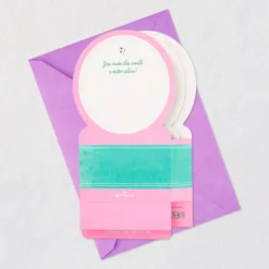 Hallmark Peanuts® Snoopy Snow Globe 3D Pop-Up Mother's Day Card With Motion -Gift Wrap Store Snoopy 3D PopUp Mothers Day Card With Motion 1299MEJ8033 07