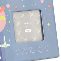 Hallmark Star Wars™ Little One Picture Frame, 4x4 -Gift Wrap Store Star Wars Little One 4x4 Picture Frame 1BBY4830 04