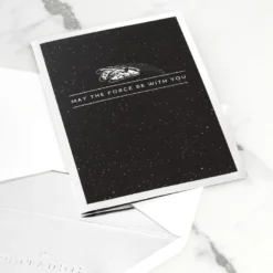 Hallmark Star Wars™ Millennium Falcon™ 3D Pop-Up Card -Gift Wrap Store Star Wars Millennium Falcon 3D PopUp Card 1499LAD2726 05