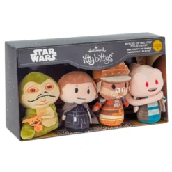 Hallmark Itty Bittys® Star Wars: Return Of The Jedi™ Plush Collector Set Of 4 -Gift Wrap Store Star Wars Return of the Jedi Plush itty bittys 4Pack 1KDD1972 03