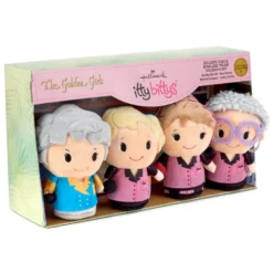 Hallmark Itty Bittys® The Golden Girls Bowling Team Plush Collector Set Of 4 -Gift Wrap Store The Golden Girls Bowling Team Plush itty bittys 1KDD2141 03