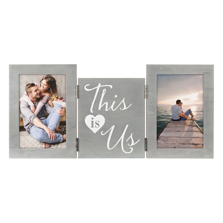 This Is Us Trifold Picture Frame, 16x7.5 1 This Is Us Trifold Picture Frame, 16x7.5