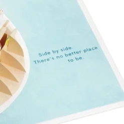 Hallmark Tropical Beach Scene 3D Pop-Up Anniversary Card -Gift Wrap Store Tropical Beach Scene 3D PopUp Anniversary Card 1299LAD2773 03