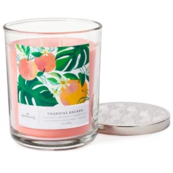 Hallmark Tropical Escape 3-Wick Jar Candle, 16 Oz. -Gift Wrap Store Tropical Escape 3Wick Jar Candle 1BGC1051 03