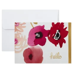 Hallmark Watercolor Flowers Assorted Blank Note Cards, Box Of 40 -Gift Wrap Store Watercolor Flowers Assorted Blank Note Cards Box of 40 root 1299TYN1273 TYN1273 07.jpg Source Image