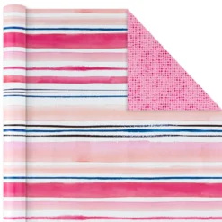 Hallmark Watercolor Tones 3-Pack Reversible Wrapping Paper, 75 Sq. Ft. Total 10 Hallmark Watercolor Tones 3-Pack Reversible Wrapping Paper, 75 Sq. Ft. Total -Gift Wrap Store Watercolor Tones 3Pack Reversible Wrapping Paper 5EWR6405 05