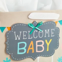 Hallmark 13" Welcome Baby 3-Pack Assorted Gift Bags With Tissue -Gift Wrap Store Welcome Baby 3Pack Assorted Large Gift Bags Tissue 5EGB6421 08