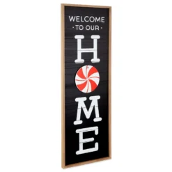Hallmark Welcome Home Front Porch Sign With Seasonal Decorations, 16.5x47.25 7 Hallmark Welcome Home Front Porch Sign With Seasonal Decorations, 16.5x47.25 -Gift Wrap Store Welcome Home Front Porch Decor With Seasonal Decorations 1SNN1083 03
