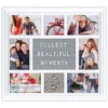 Malden Photo Collage Letterboard White Picture Frame, 18.5x16.5