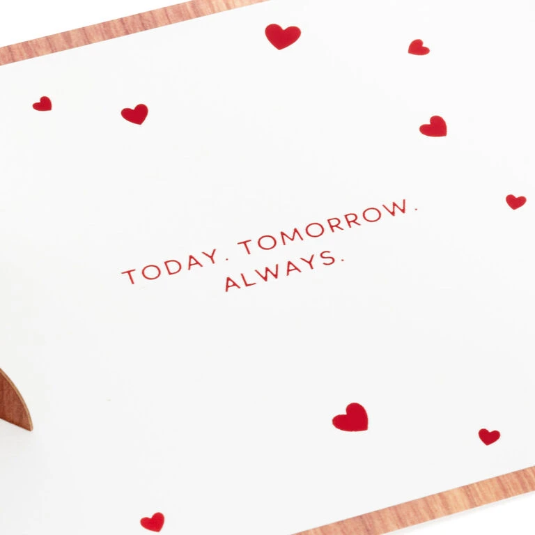 Hallmark Willow Tree You And Me Always 3D Pop-Up Love Card 3 Hallmark Willow Tree You And Me Always 3D Pop-Up Love Card - Image 3