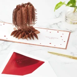Hallmark Willow Tree You And Me Always 3D Pop-Up Love Card 13 Hallmark Willow Tree You And Me Always 3D Pop-Up Love Card -Gift Wrap Store Willow Tree You Me Always Wood 3D PopUp Love Card 1499LAD2736 06