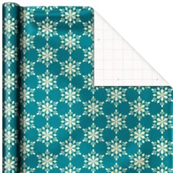 Hallmark Winter Glow 3-Pack Christmas Wrapping Paper Assortment, 80 Sq. Ft. 11 Hallmark Winter Glow 3-Pack Christmas Wrapping Paper Assortment, 80 Sq. Ft. -Gift Wrap Store Winter Glow Christmas Wrapping Paper Assortment 5JXW1060 04